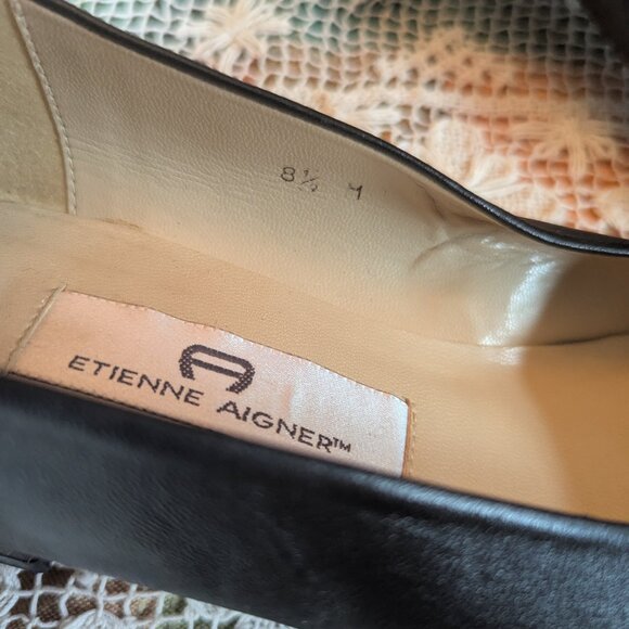 Etienne Aigner Black pumps, 8.5 - Picture 4 of 4
